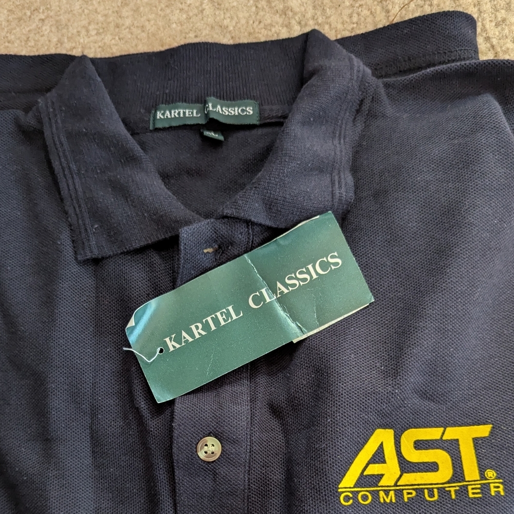 Kartel Classics Navy Polo Shirt with Yellow Logo